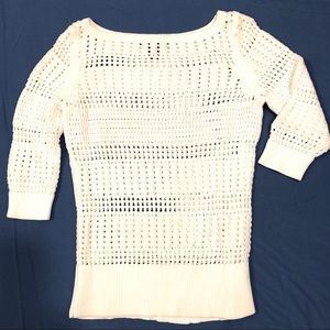 WHBM Open Knit Sweater